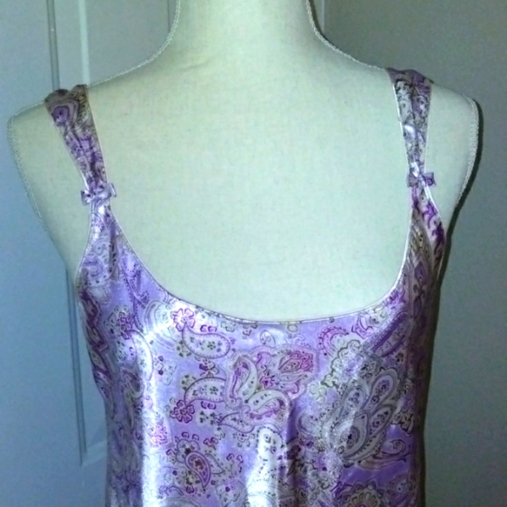 Oscar de la Renta Vintage Long Chemise Pink Label Size M